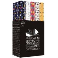 Papier cadeau - 2x0.70m - Lot de 60