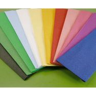 Papier crépon assortiment 10 feuilles 2 m x 0.50 m