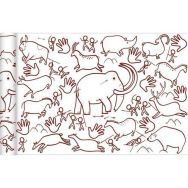 Papier spécial affiche Graffy Roll 90 g - Peinture préhistorique