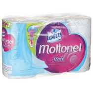 Papier toilette 3 plis Moltonel - Lot de 42