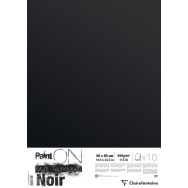Paquet Paint'On Noir 10 feuilles 50x65 250g