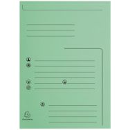 Paquet de 25 chemises 2 rabats super 250 contact - 24x32cm
