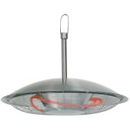 Parasol chauffant electrique a suspendre