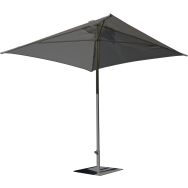 Parasol ouverture push-up Eolo 250x250cm gris anthracite