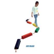 Parcours de poutres espacées