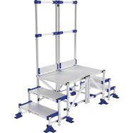 Passerelle fixe Meca Modul - 1 garde-corps - Tubesca-Comabi