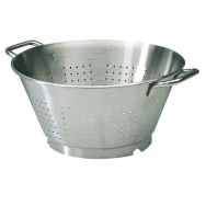 Passoire conique inox fond cerclé