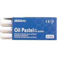 Pastel blanc 70 mm Ø 10 mm (Boîte de 6)