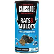 Pâte forte infestation rat et mulots - 600g