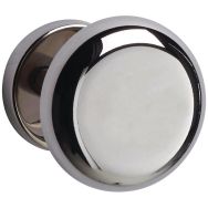 Patere 1 tête Util Chrome