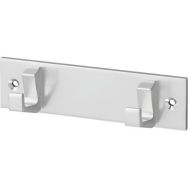 Patère avec 2 bipatères aluminium - Gardelux