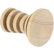 Patère bois RUCHE-80x100mm