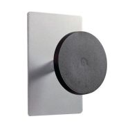 Patère magnétique en acier et ABS - 1 patère