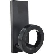 Patère magnétique noir-51x131,5x60mm