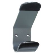 Patère murale à visser - Noir - Unilux