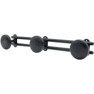 Patère ronde FIX 3 têtes-Ø65mm