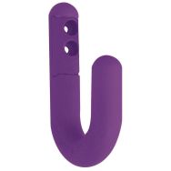 Patère simple Parkid - pièce de fixation - vis BTR - violet