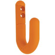Patère simple Parkid - pièce de fixation - vis bois - orange