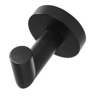 Patère simple noir mat