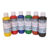 Peinture tissu - Coffret carton 6x250 ml