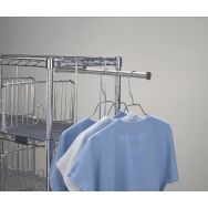 Penderie extérieure pour chariot de distribution du linge individuel