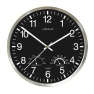 Pendule Wetty gris métal