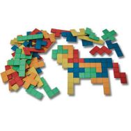 Pentomino en bois Re-wood