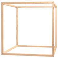 Pergola bois intérieur