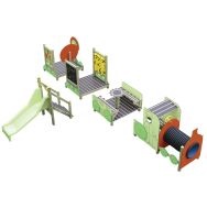 Petit train toboggan