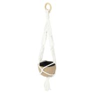 Petite suspension macramé avec cache-pot (Lot de 5)