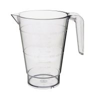 Pichet gradué cristal+ 1 litre