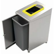 Picto symbole acier et plastique koala - Acier poudré - Gris