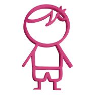 Pictogramme NEOSIGN 3D - Mur/Porte - WC Garçon