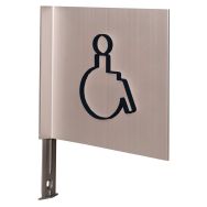 Pictogramme NEOSIGN 3D Drapeau PMR noir