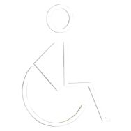 Pictogramme acrylique en relief PMR