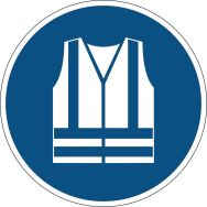 Pictogramme adhésif de marquage au sol avec symbole