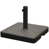 Pied de parasol béton 25 kg anthracite