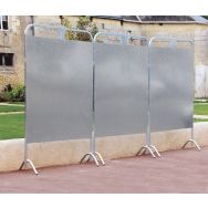 Pied pour panneau d'affichage tube rond