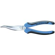 Pince à bec demi-rond coudé long 8137