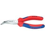 Pince à bec demi-ronde courbée gainée bi-matière - Knipex