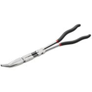 Pince à bec demi-ronds extra longues à 2 articulation 45