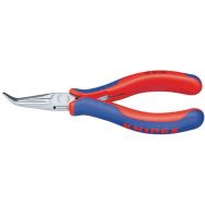 Pince à bec pour l’électronique – modèle coudé à 45° longueur 145 mm