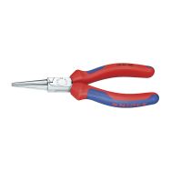 Pince à becs longs chromée avec gaines bi-matière 140 mm 30 35 140