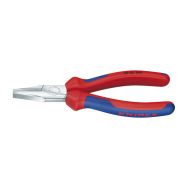 Pince à becs plats chromée avec gaines bi-matière 140 mm _ 20 05 140