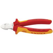 Pince à dénuder coupante isolées par gaines bimatière - Knipex