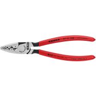 Pince à sertir pour embouts de câble gainées en plastique 180 mm _ 97 71 180 SB