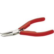 Pince bec demi-rond coudé 60° 129mm