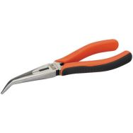 Pince bec demi-rond coudée 45° 210mm