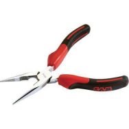 Pince bec demi rond droit bimatiere avec ressort 200 mm Réf: 237-R20G