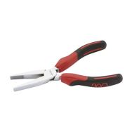 Pince bec plat avec ressort chromée polie - Ref. : 236-R16G